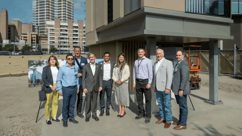 Peter Pisters: Enjoyed seeing the progress on MD Anderson Cancer Center’s Clinical Services Building