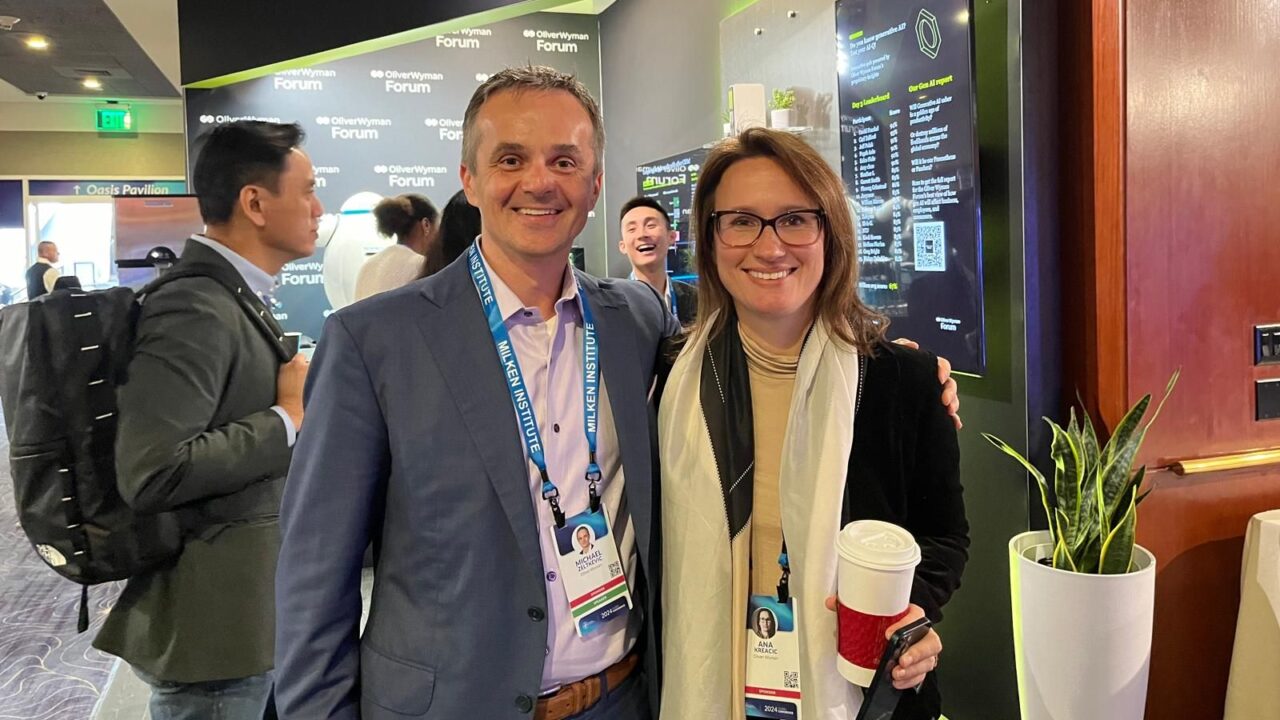 Ana Kreacic: Heading back to Milken Institute’s Global Conference next week