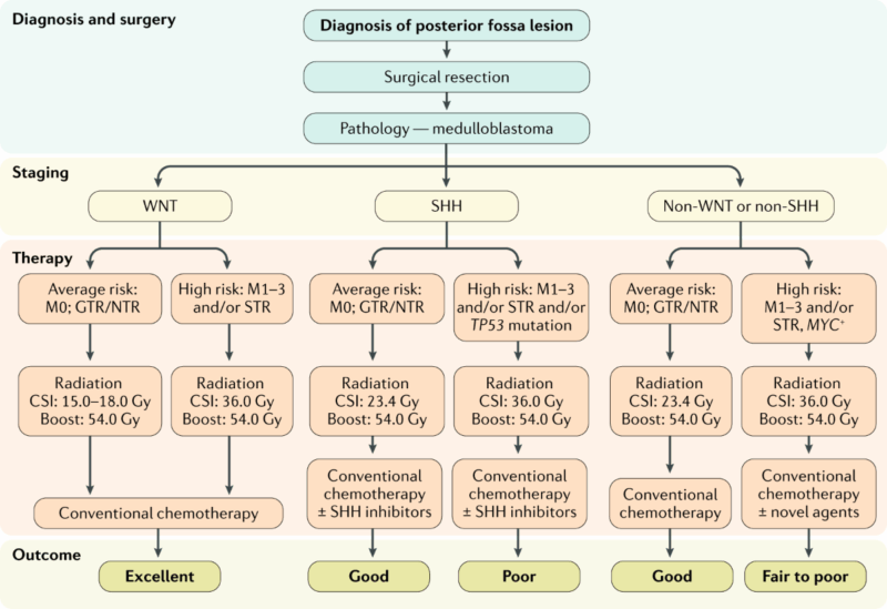 Medulloblastoma-treatment
