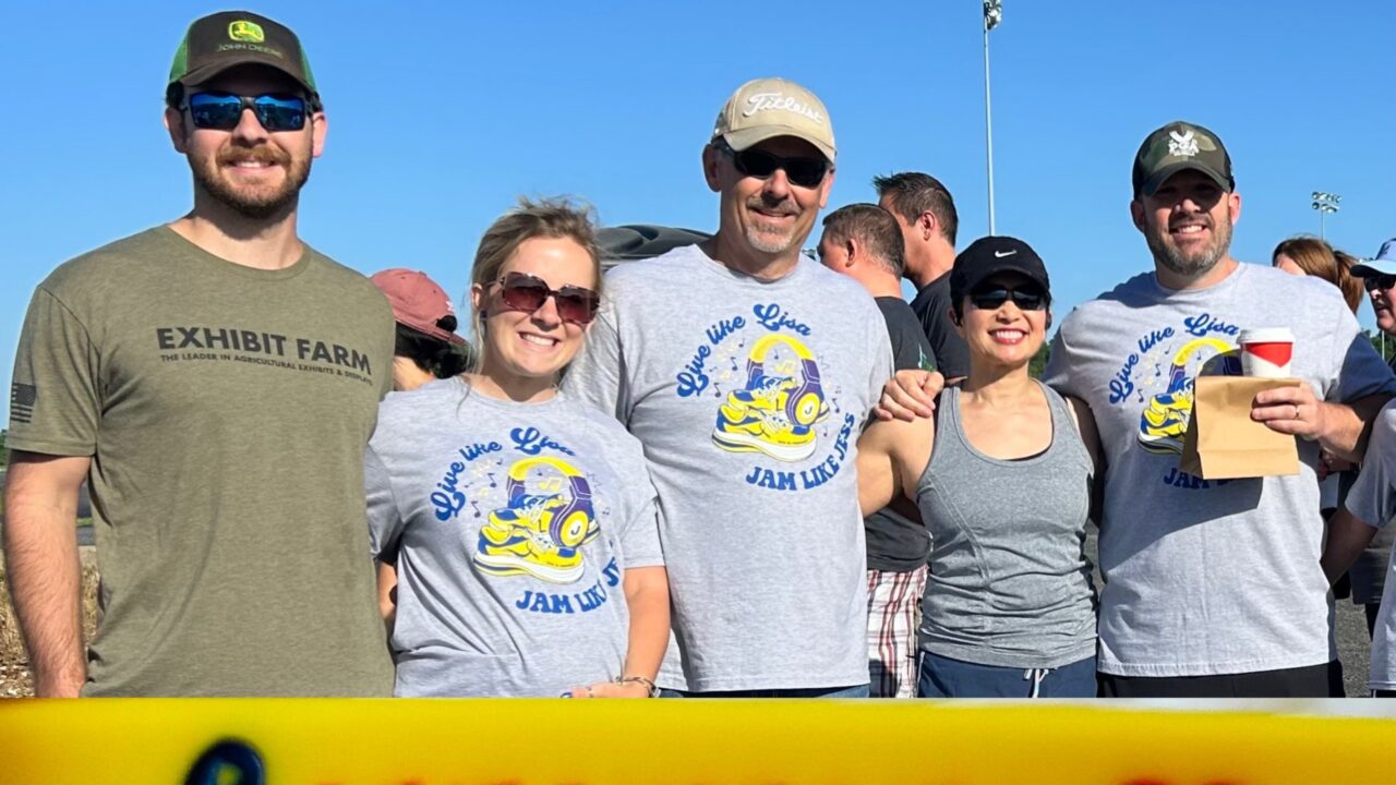 Cathy Eng: Two of my earlyonset Colorectal Cancer patients were honored at this annual run in Owensboro