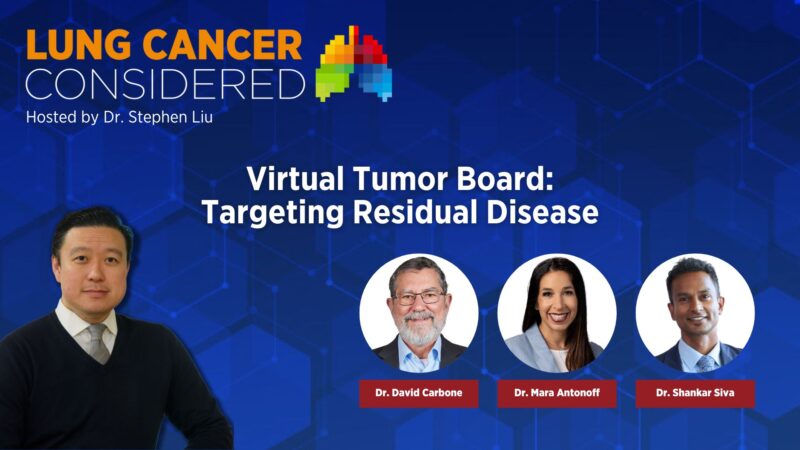 Can Ablative Therapy Play a Role in Treating Residual Disease in Stage IV NSCLC?