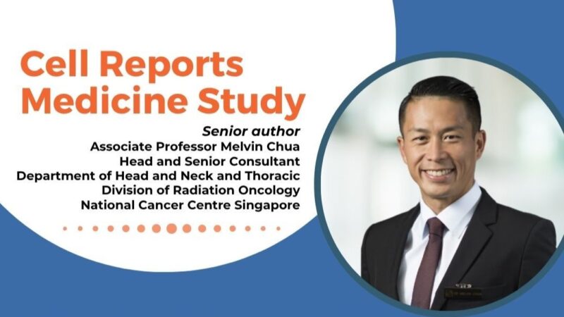 NCCS Congrats Melvin Chua and His Team for Their Study on Tumor Microenvironment’s Role in Nasopharyngeal Carcinoma