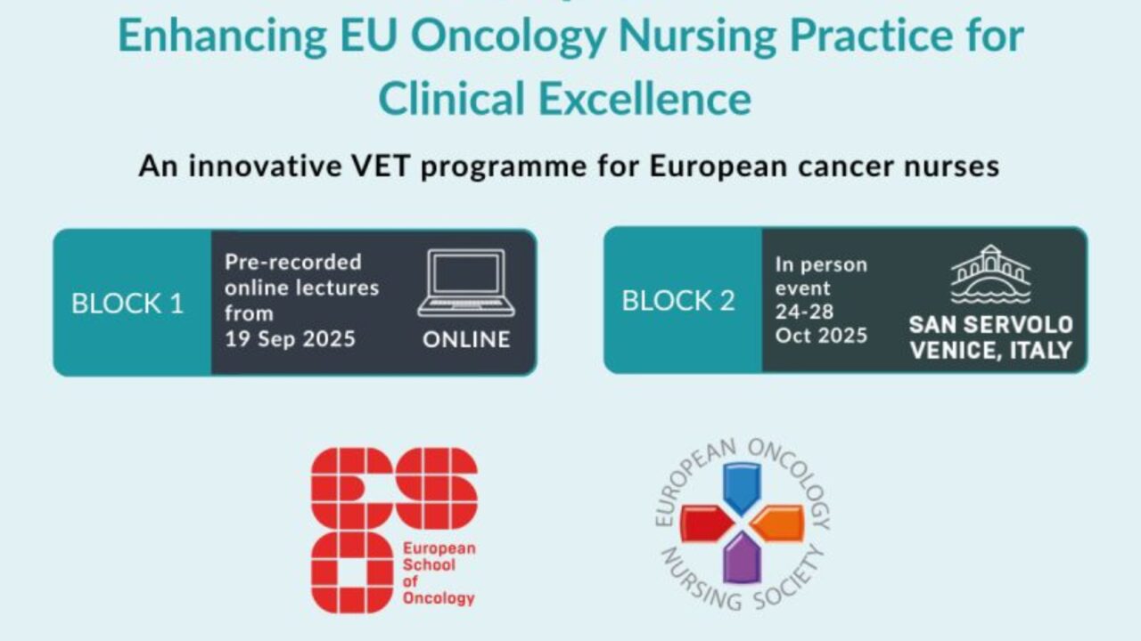 Last call to apply for the ECLIPTIC Programme – European School of Oncology