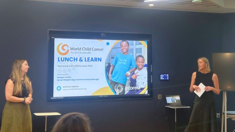 Informa’s Walk The World: Supporting World Child Cancer with £145,000 Raised