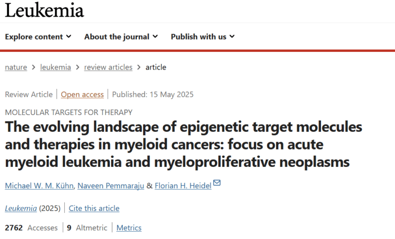 Myeloid Cancers