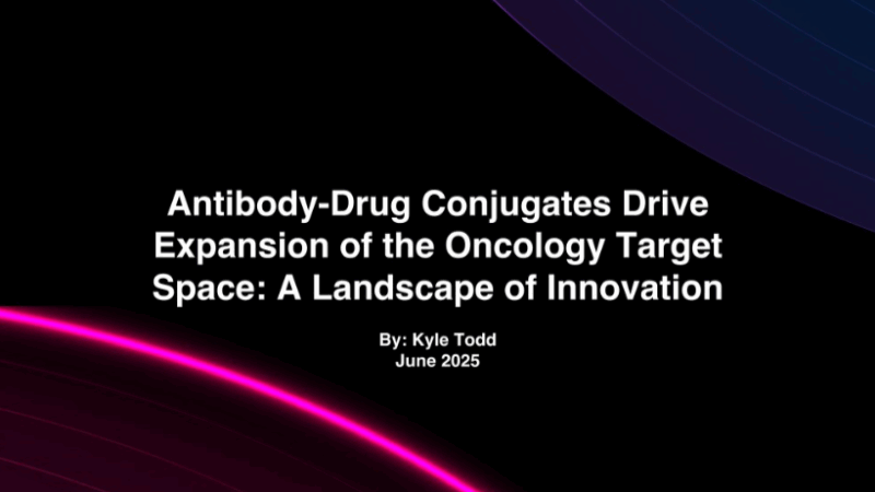 Kyle Todd Shared New White Paper Analyzing Clinical Development Trends Across 594 ADCs with 142 Distinct Targets