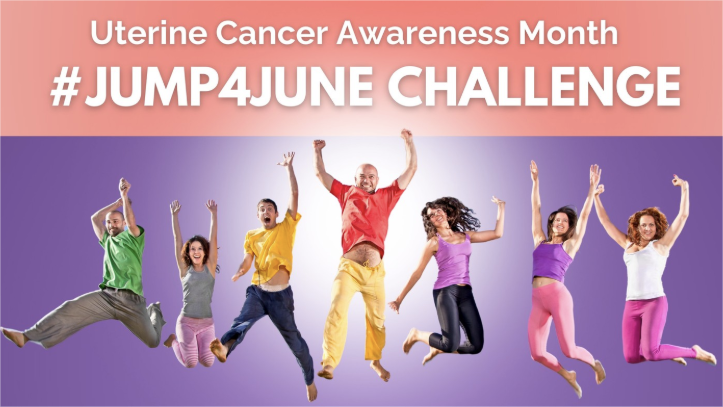 Join the Jump4June Challenge to Raise Awareness for Uterine Cancer – IGCS