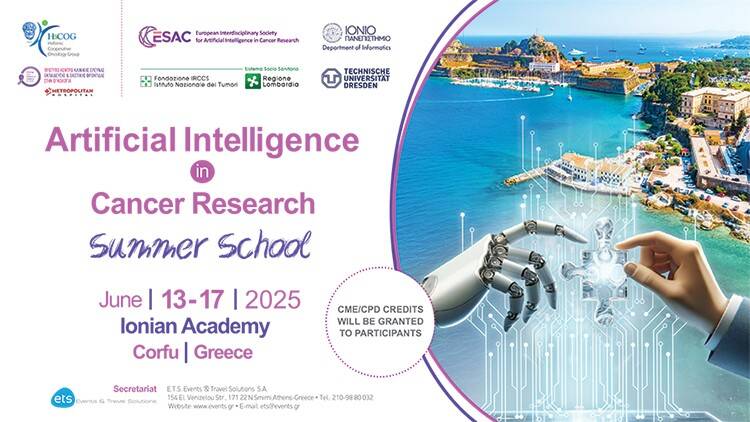 Last Chance to Apply: AI in Cancer Research Summer School 2025 in Corfu