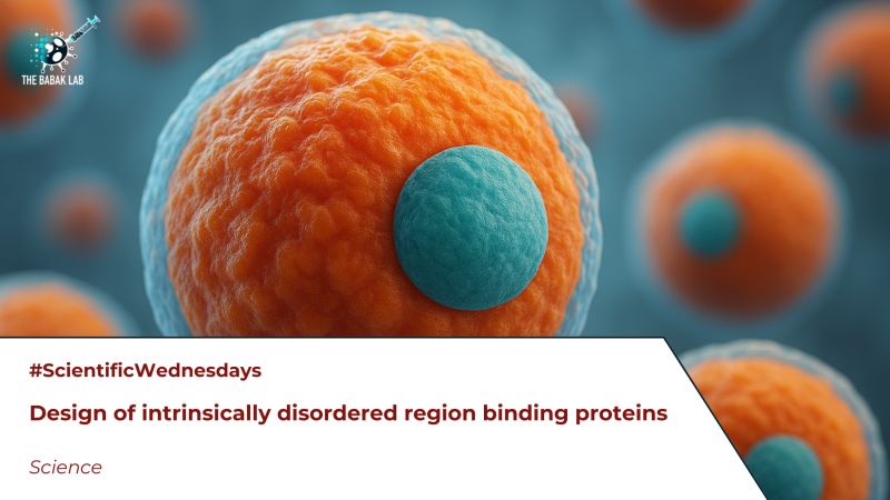 AI‑Designed Binders Target the “Undruggable” World of Disordered Proteins – The Babak Lab