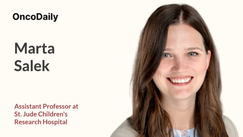 Marta Salek is Starting a New Position as Assistant Professor at St. Jude Children’s Research Hospital