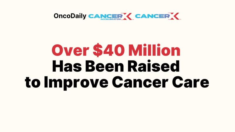 Over $40 Million Has Been Raised to Improve Cancer Care – CancerX