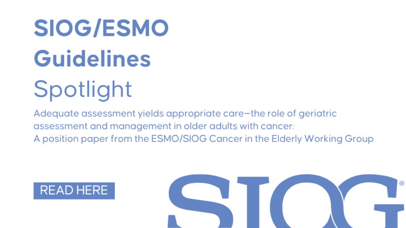 Evidence-Based Role of GAM in Improving Cancer Outcomes in Older Adults – SIOG