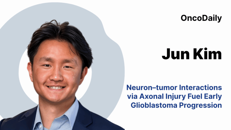 Jun Kim: Neuron–tumor Interactions via Axonal Injury Fuel Early Glioblastoma Progression