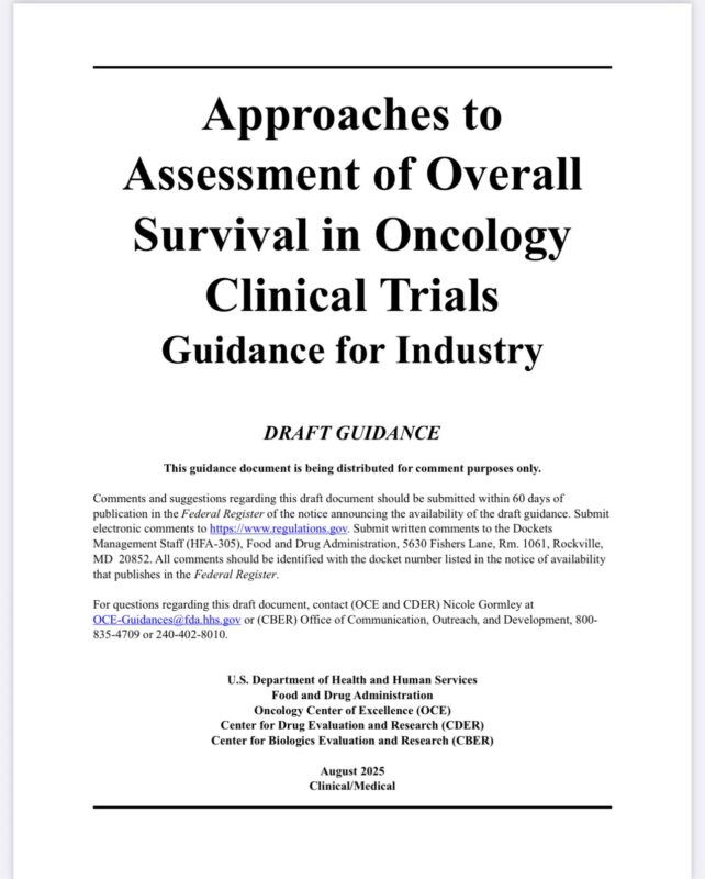 FDA Draft Guidance