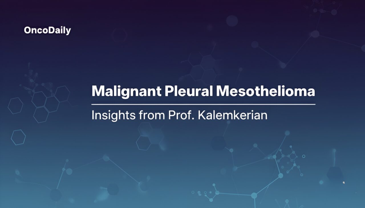 Malignant Pleural Mesothelioma: Insights from Professor Gregory P. Kalemkerian’s Lecture in Armenia
