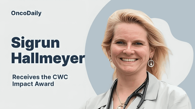 Congratulations to Dr. Sigrun Hallmeyer on Receiving the CWC Impact Award – Cancer Wellness Center