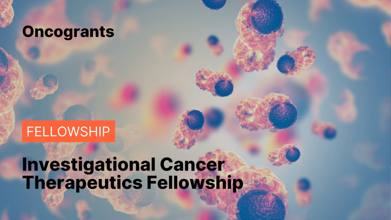 Investigational Cancer Therapeutics Fellowship