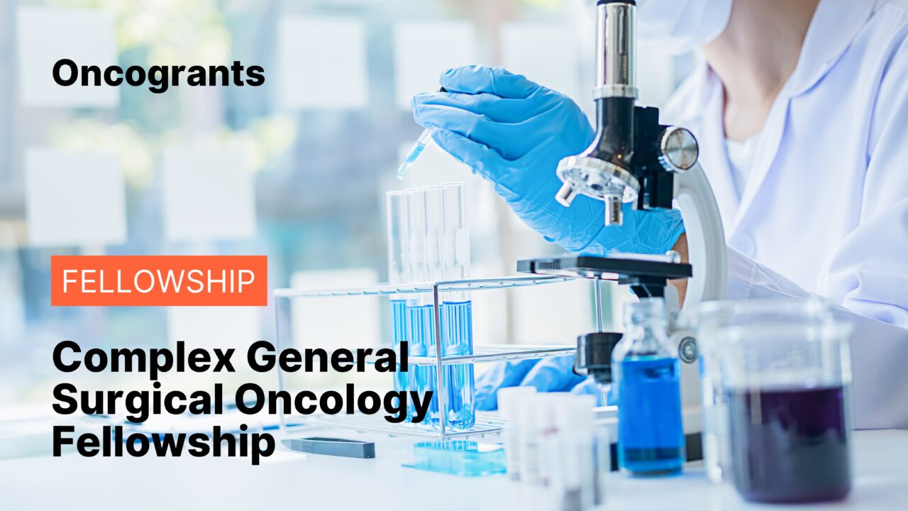 Complex General Surgical Oncology Fellowship