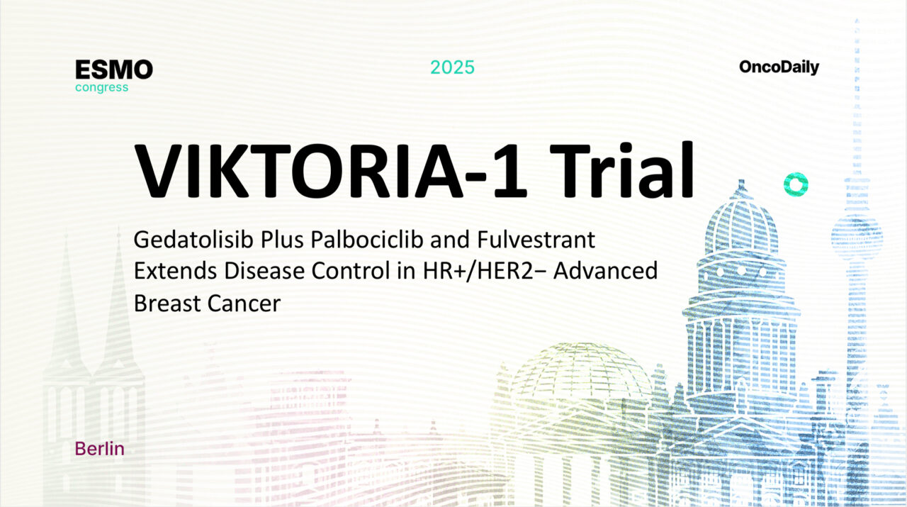 VIKTORIA-1 Trial at ESMO 2025: Gedatolisib Combination Therapy Demonstrates Significant Progression-Free Survival Benefit in HR+/HER2– Advanced Breast Cancer