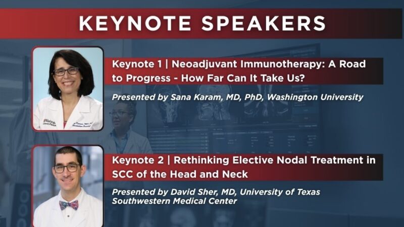 Keynote Speakers for the 2026 Multidisciplinary Head and Neck Cancer Symposium – ASTRO