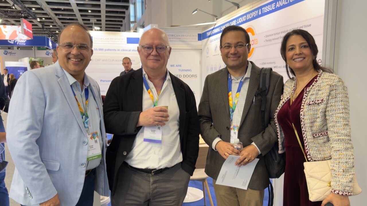 Vineet Datta: Datar Cancer Genetics Europe Showcases Multi-Omic Profiling Insights at ESMO 2025