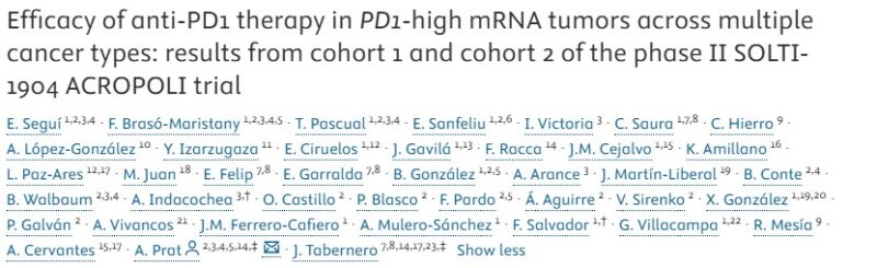 Anti-PD1 Therapy