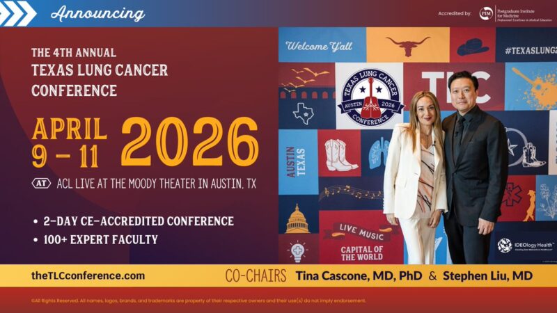 Stephen V Liu: All the Latest Lung Cancer Updates at the 2026 Texas Lung Cancer Conference