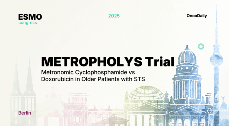 METROPHOLYS Trial at ESMO 2025: Metronomic Cyclophosphamide vs Doxorubicin in Older Patients with Advanced STS