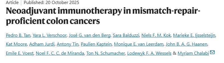 Neoadjuvant Immunotherapy