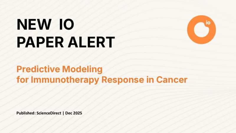 Predictive Modeling for Immunotherapy Response in Cancer: From Biomarkers to AI Integration
