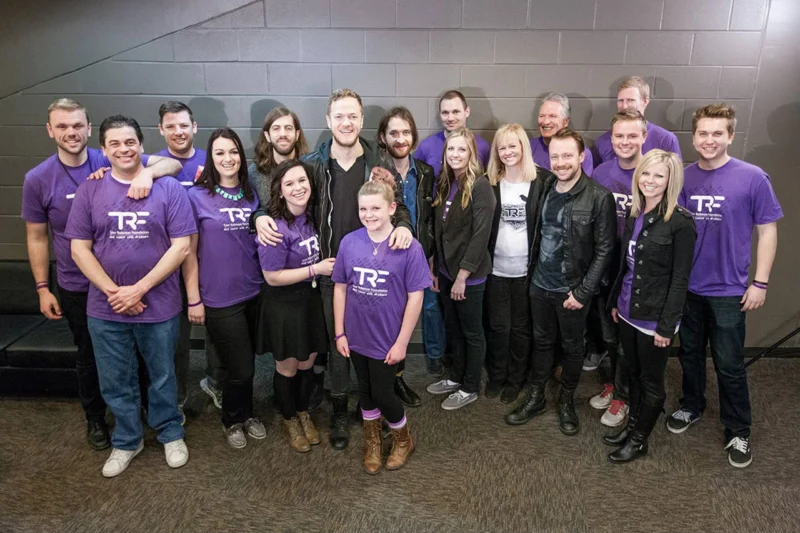 Imagine Dragons and pediatric cancer charity TRF