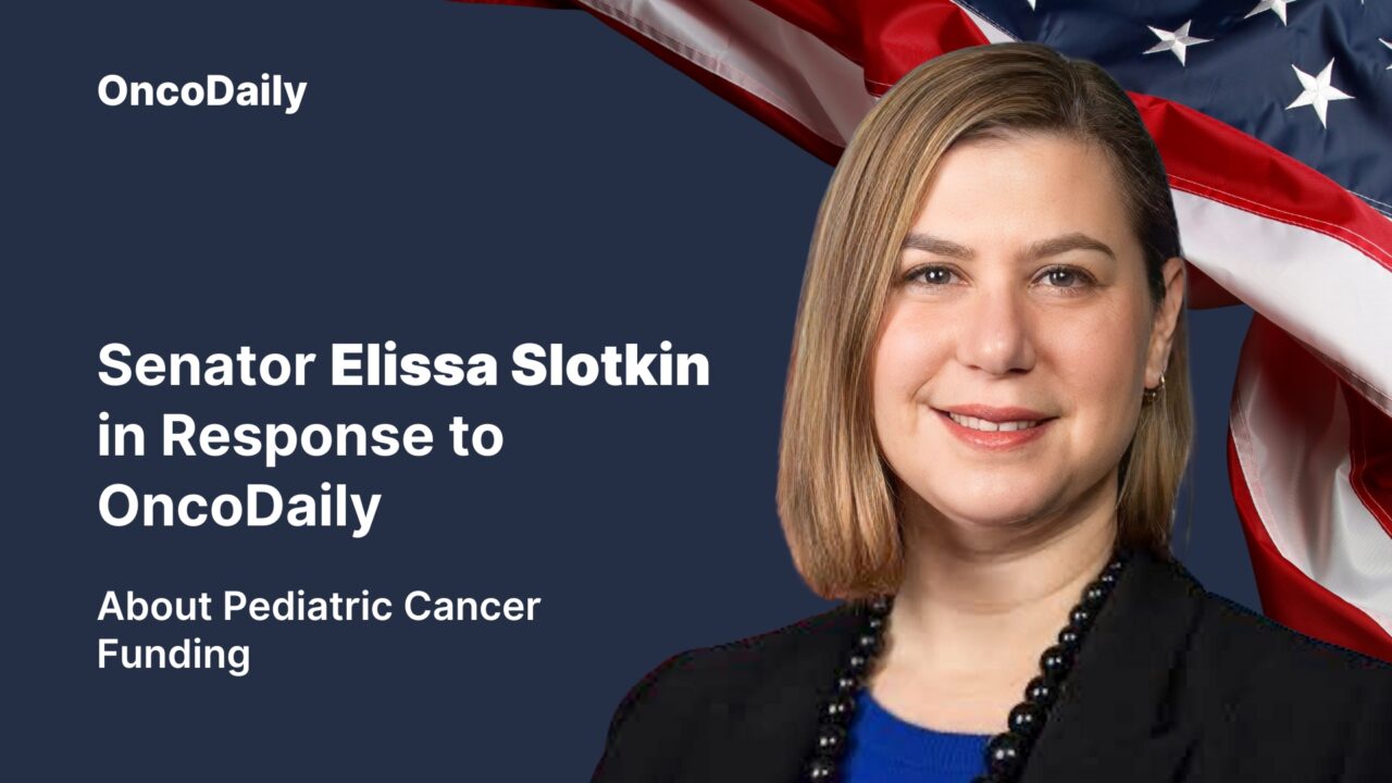 Senator Elissa Slotkin in Response to OncoDaily About Pediatric Cancer Funding