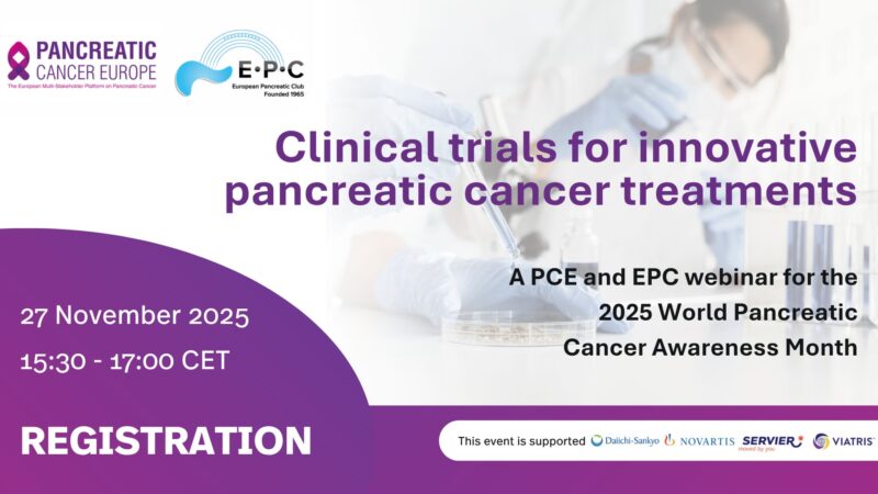 Countdown to Our World Pancreatic Cancer Awareness Month Webinar – Pancreatic Cancer Europe