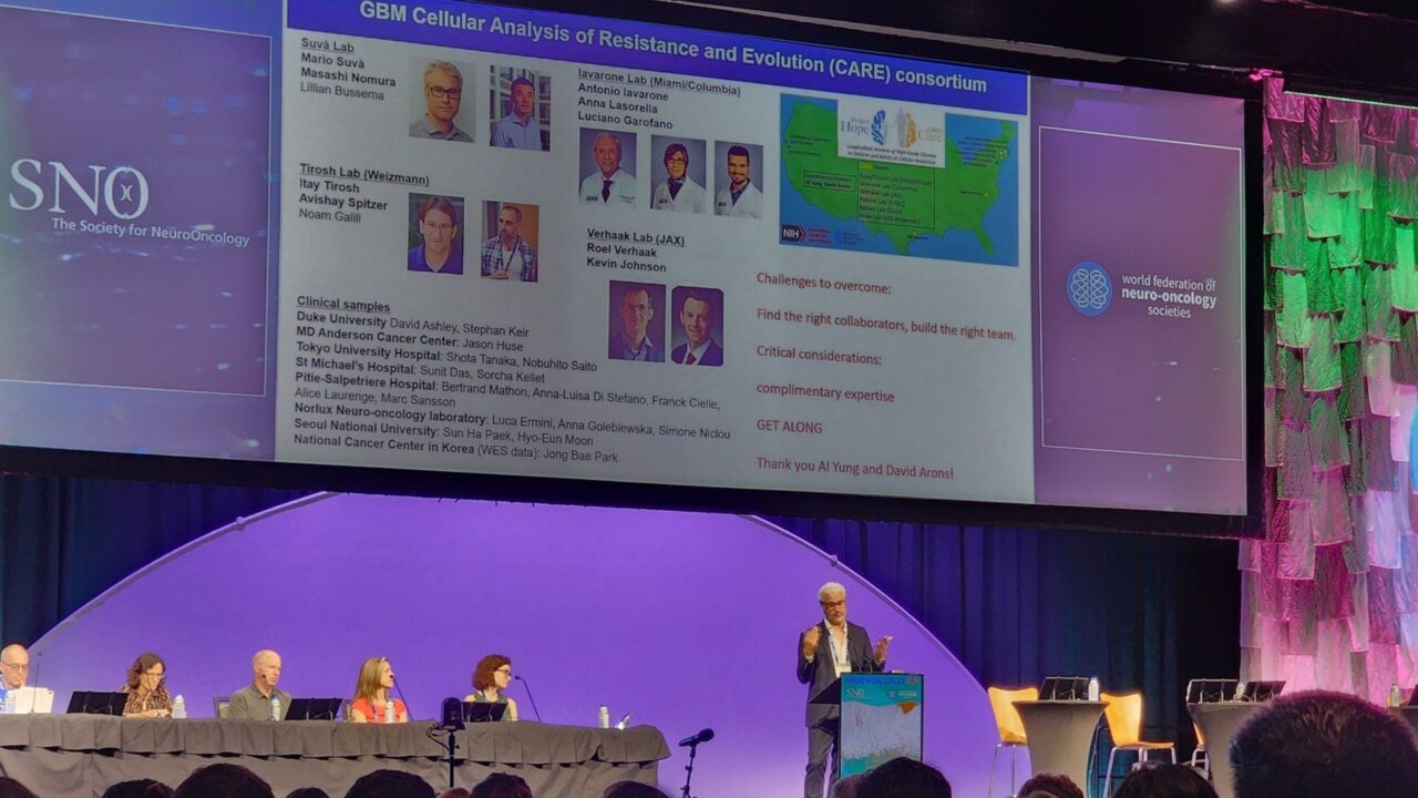 Mario Suva Highlights Stable Cell States in Recurrent GBM at SNO 2025 – Ty Miller Lab