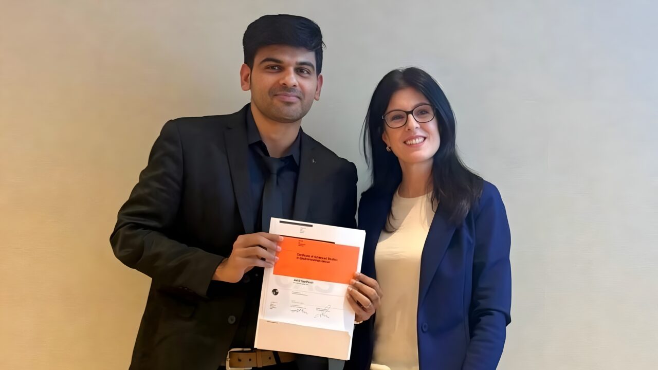 Akhil Santhosh Has Obtained a New Certification from European School of Oncology
