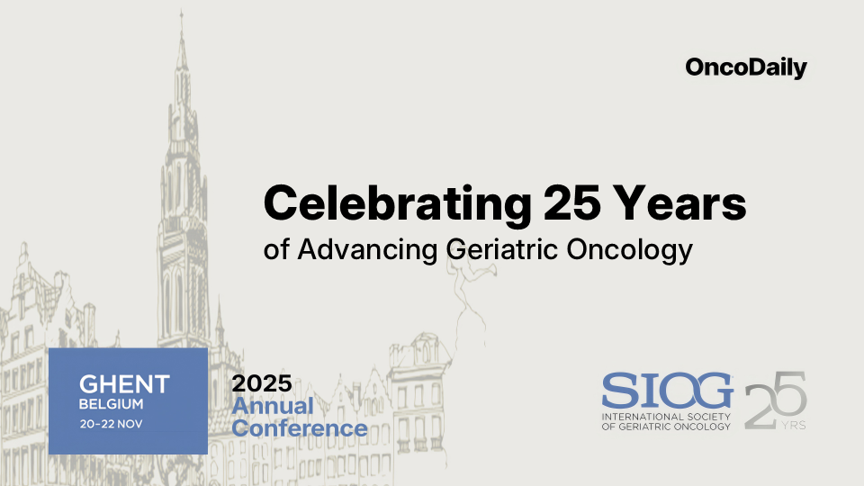 Geriatric Oncology SIOG