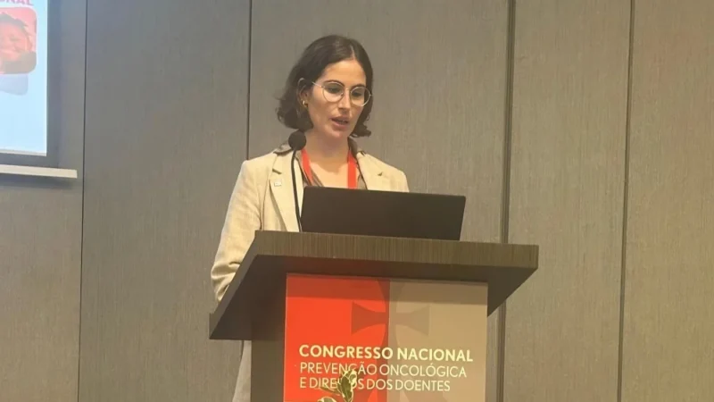 Helena Ros: Presenting ECL at the Portuguese National Congress on Cancer Prevention and Patients’ Rights