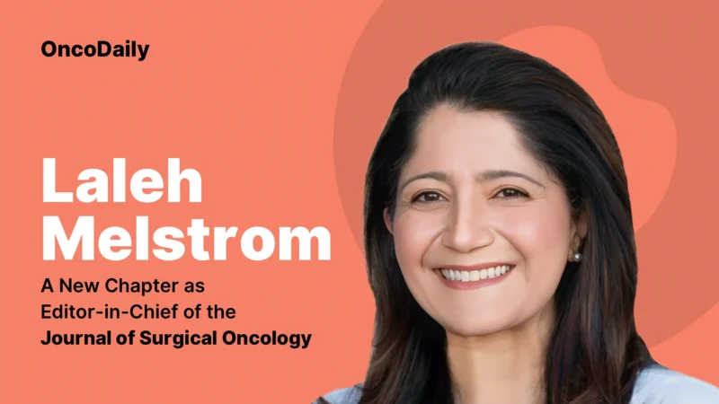 Laleh Melstrom: A New Chapter as Editor-in-Chief of the Journal of Surgical Oncology 2025