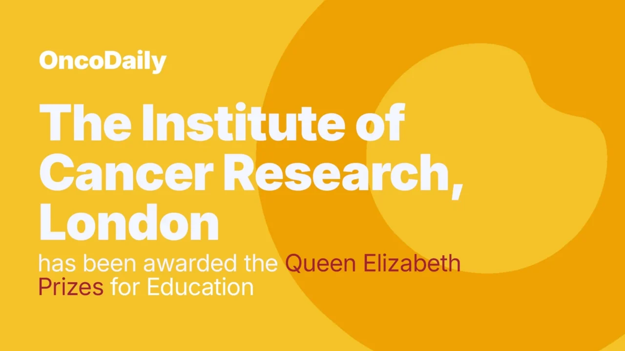 ICR Has Been Awarded the Queen Elizabeth Prizes for Education for Radiotherapy Research