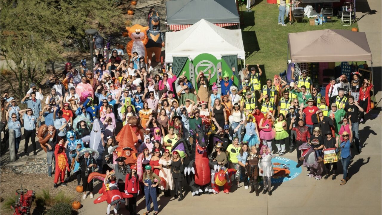 Saro Armenian: City of Hope Halloween Parade Team 