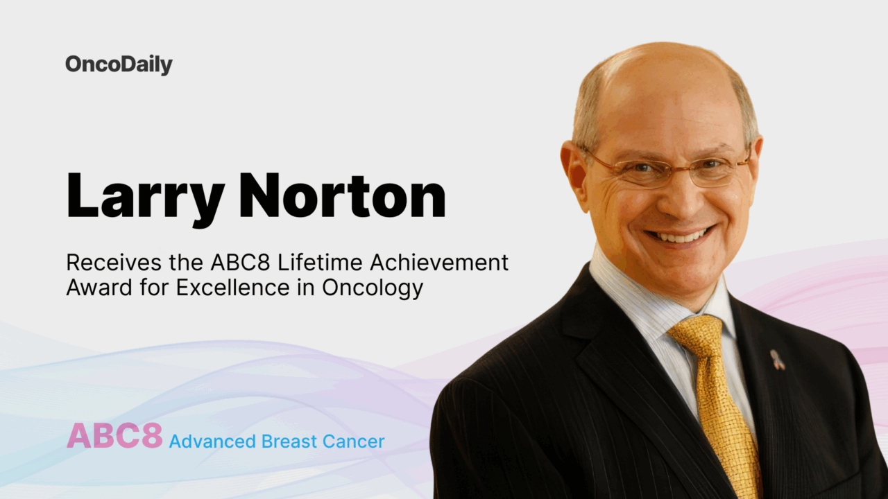 Larry Norton Receives the ABC8 Lifetime Achievement Award for Excellence in Oncology