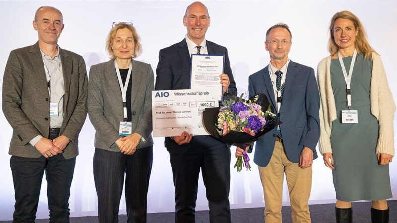 Recognition of the VESTIGE Study at the AIO Science Award 2025