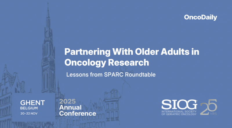 Partnering With Older Adults in Oncology Research: Lessons from the SIOG 2025 SPARC Roundtable