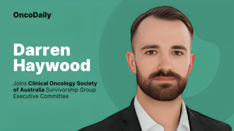 Darren Haywood: Excited to be joining the COSA Survivorship Group Executive Committee
