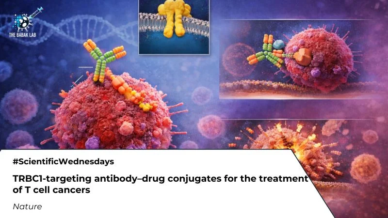 Scientific Wednesdays: TRBC1-Targeting ADCs for T-Cell Malignancies – The Babak Lab