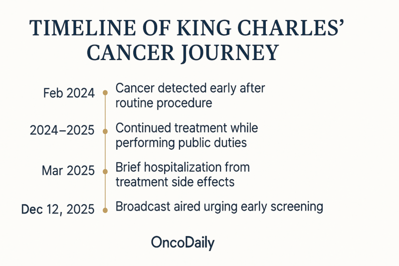 King Charles cancer treatment progress