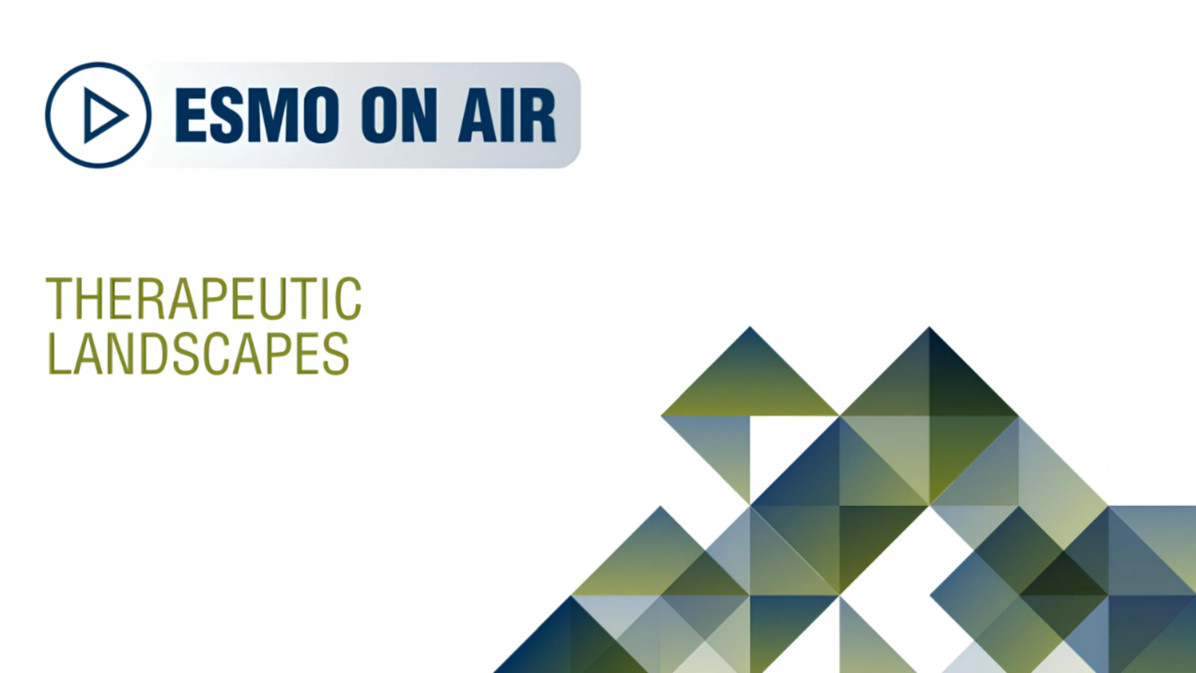 ESMO Therapeutic Landscapes