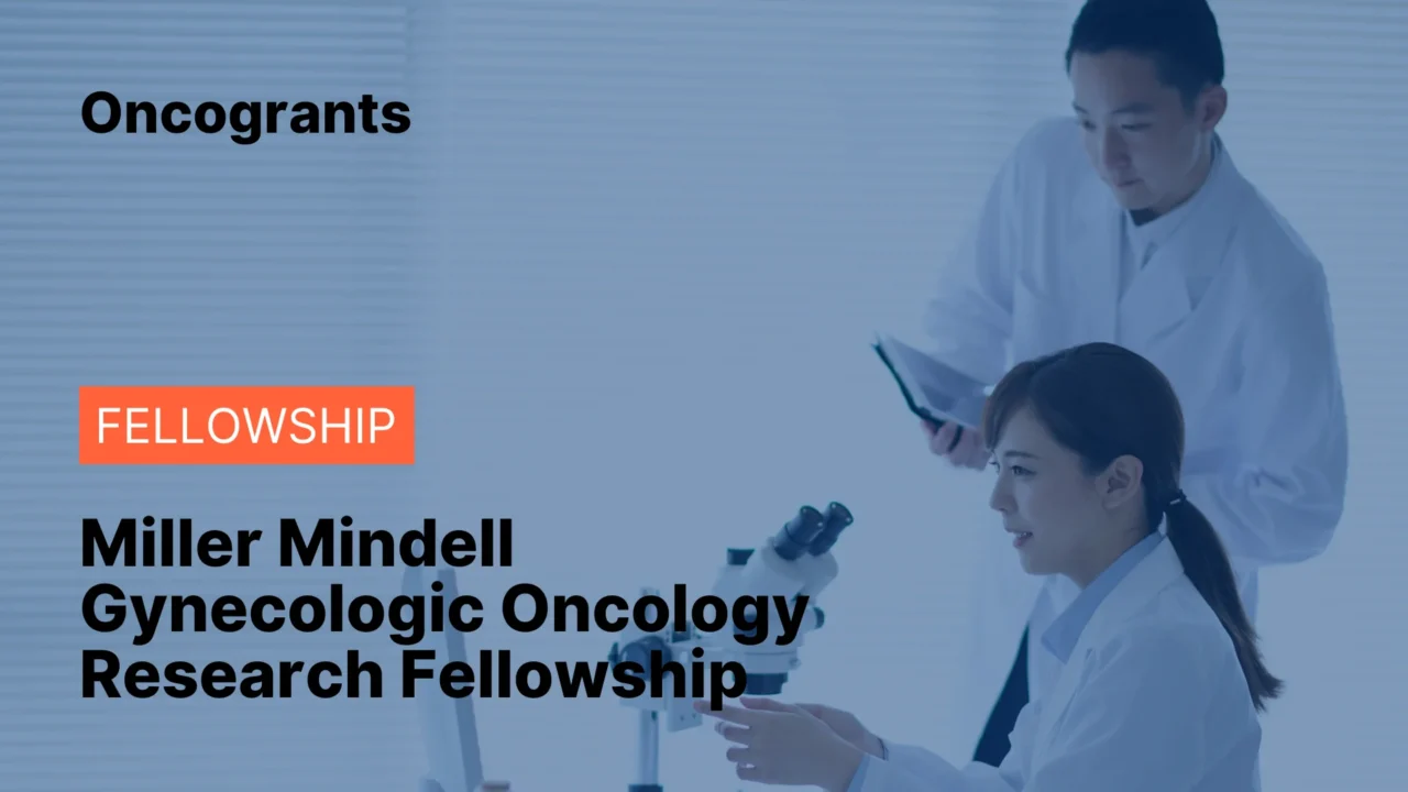 Miller Mindell Gynecologic Oncology Research Fellowship