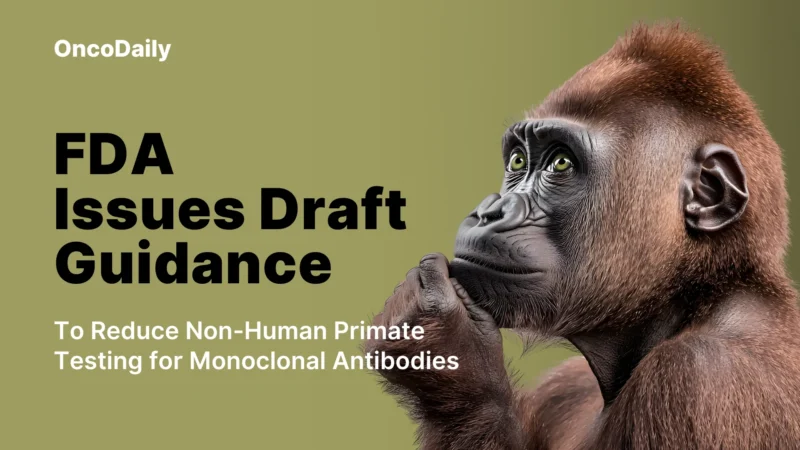 FDA Issues Draft Guidance to Reduce Non-Human Primate Testing for Monoclonal Antibodies