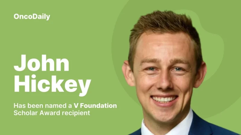 John Hickey: Thrilled to Have Been Named a V Foundation Scholar Award Recipient